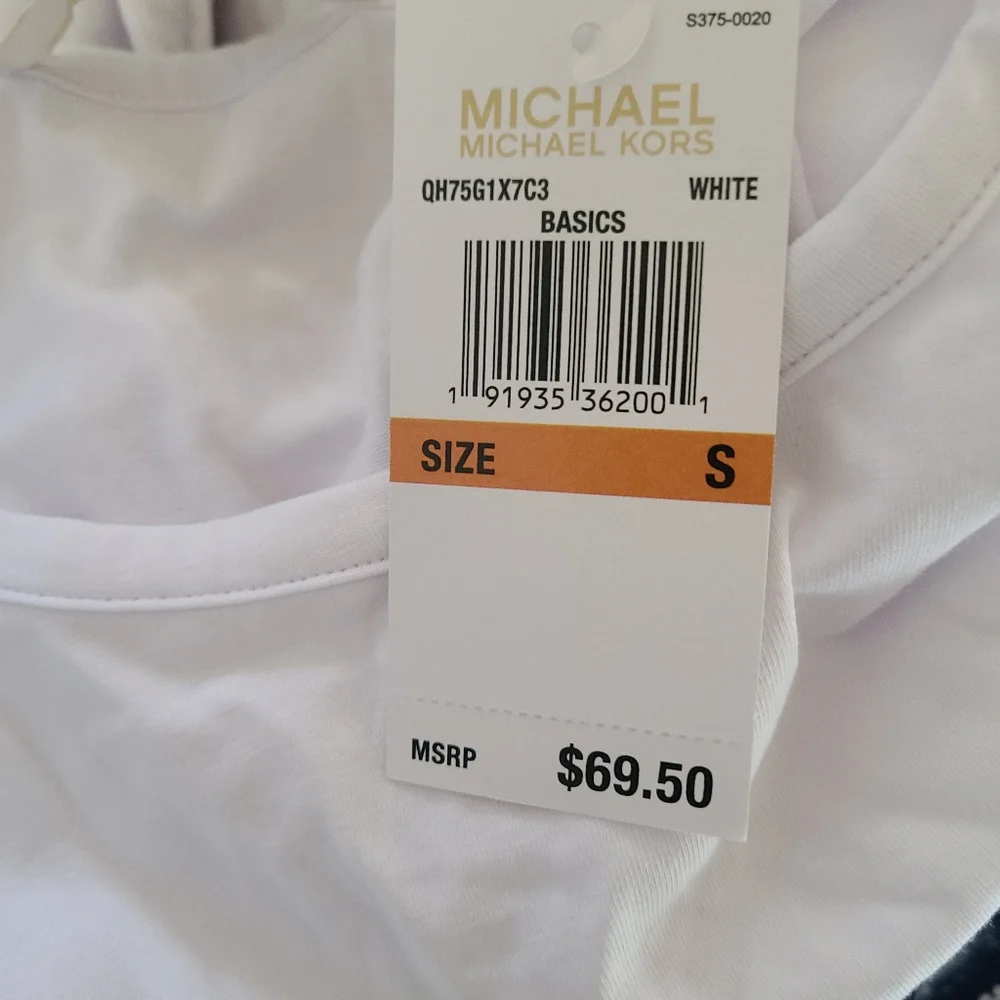 Michael kors woman's long sleeve talk with bling initials. - Picture 6 of 6